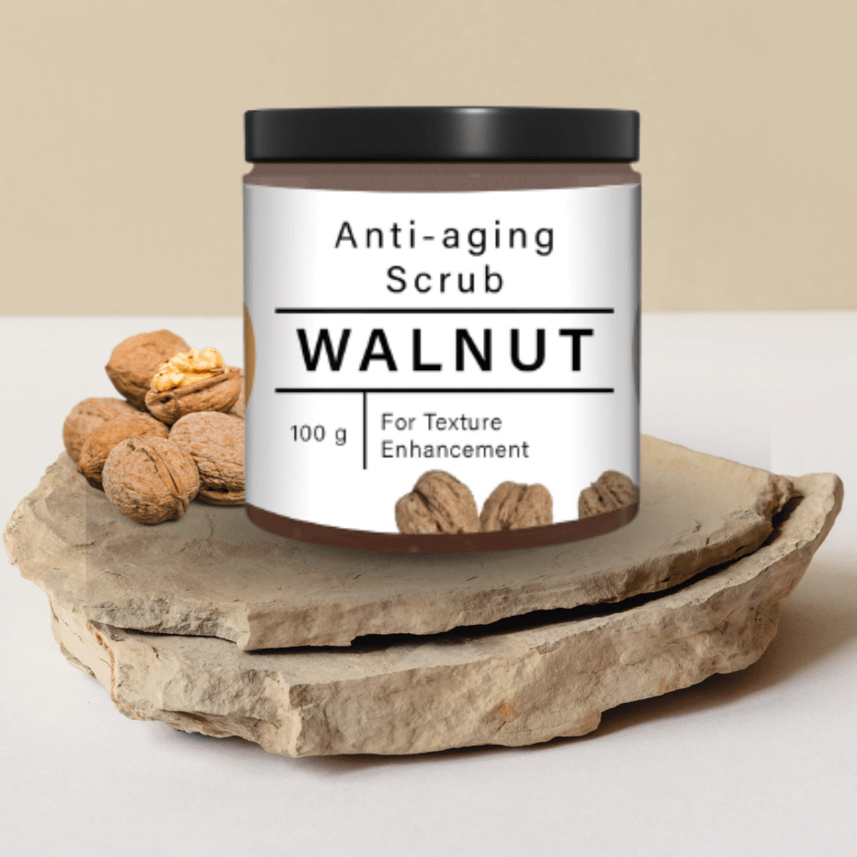 BlushU Anti-Aging Walnut Face Scrub - Blushu Cosmetics