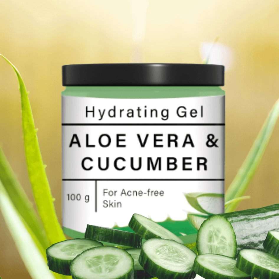 BlushU Hydrating Aloe Vera Cucumber Face Gel - Blushu Cosmetics