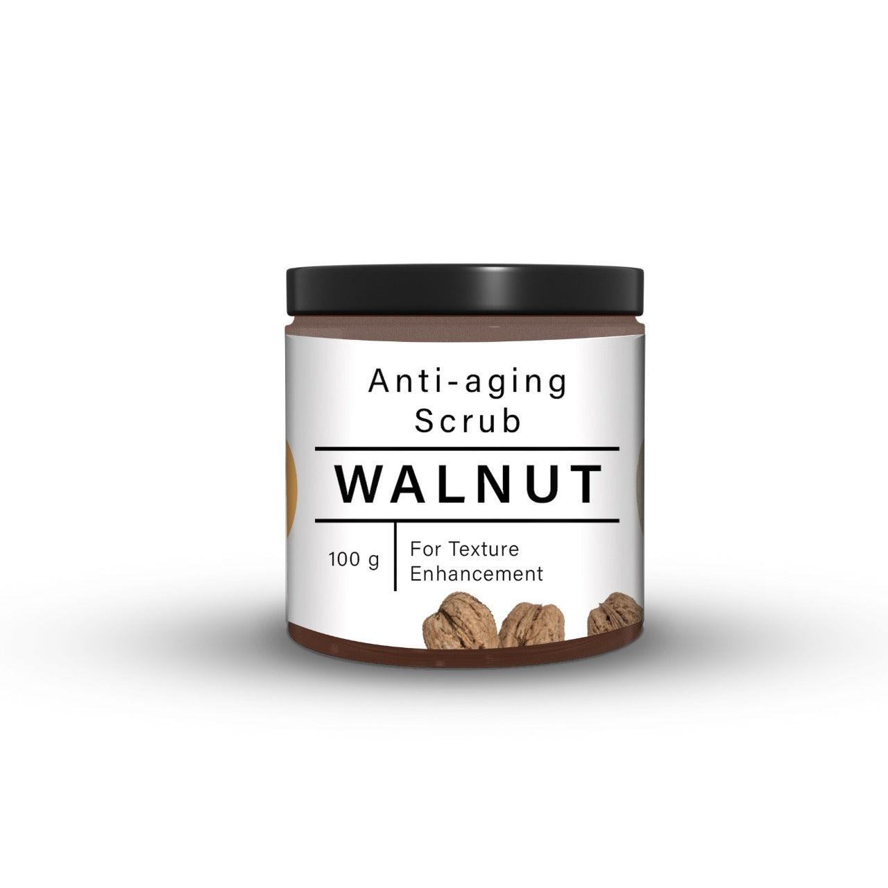 BlushU Anti-Aging Walnut Face Scrub - Blushu Cosmetics