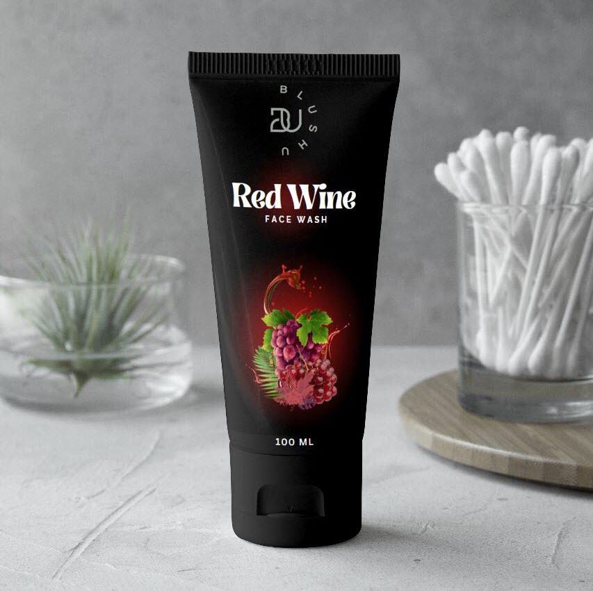 BlushU Red Wine Face Wash - Blushu Cosmetics